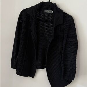 Black Knit Women's cardigan